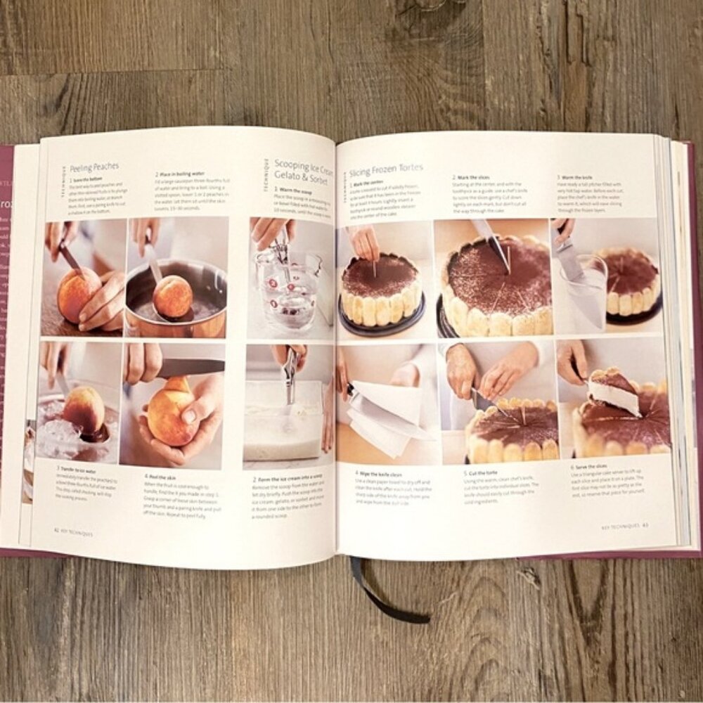 Williams Sonoma Frozen Desserts cookbook with easy step by step photographs - Picture 10 of 11